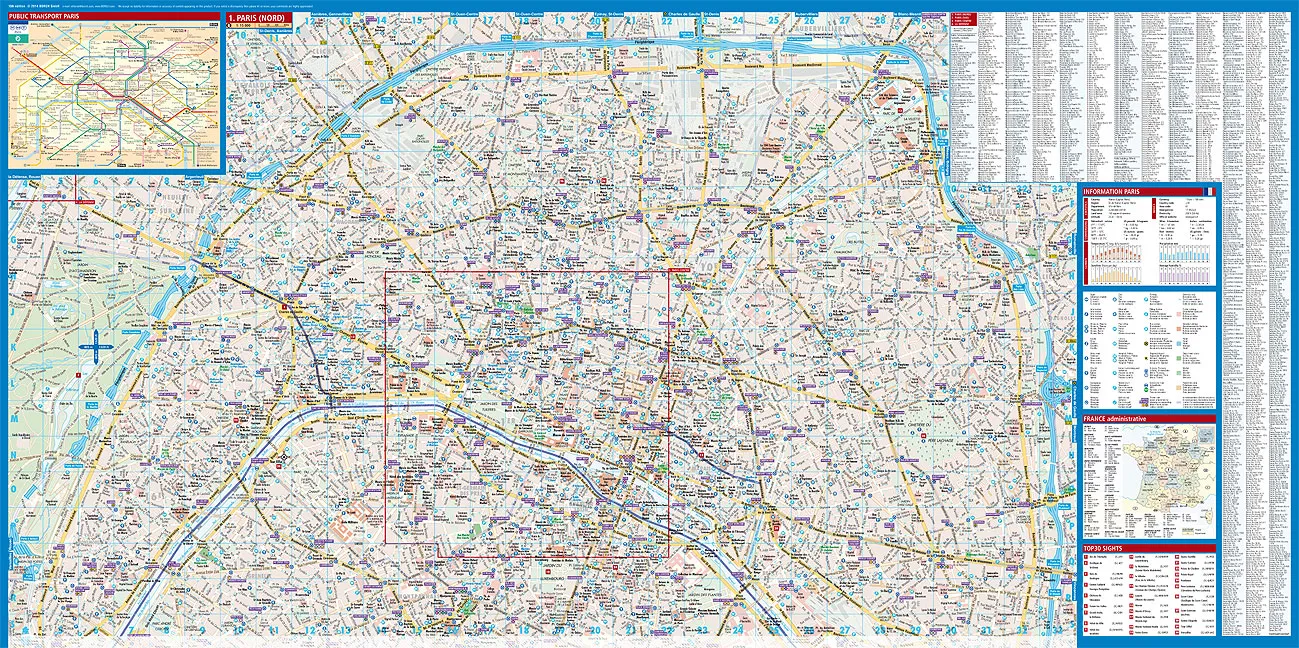 Borch City Map - Paris/La Defense - Image 2