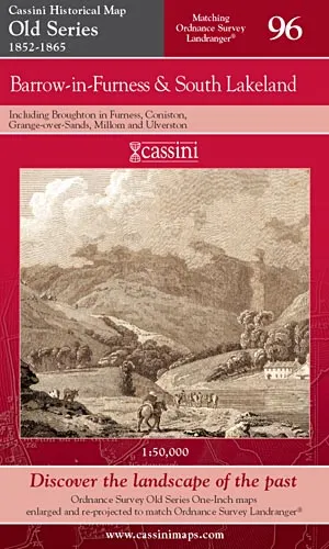 Cassini Old Series - Barrow-in-Furness & South Lakeland (1852-1865)