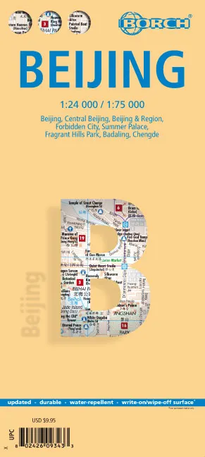 Borch City Map - Beijing