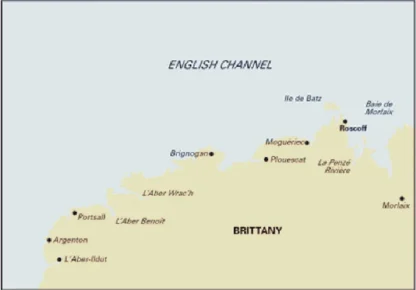 Imray C Chart - Baie de Morlaix to L'Aberildut (C35)