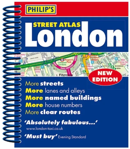 Philips Spiral Street Atlas - London Mini