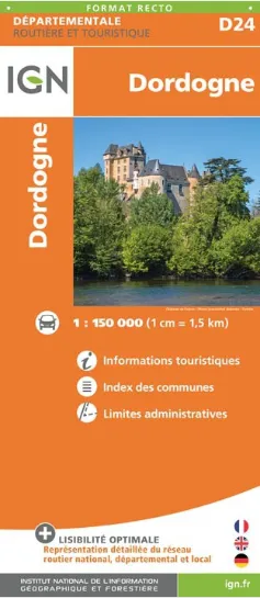 IGN Departmental - Dordogne - D24