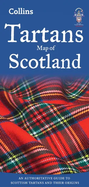 Collins - Tartans Map Of Scotland