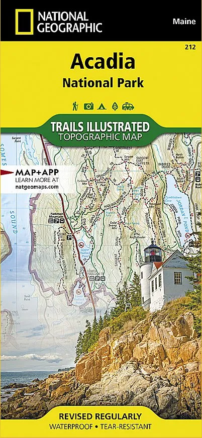 National Geographic - Trails Illustrated Maps - Acadia