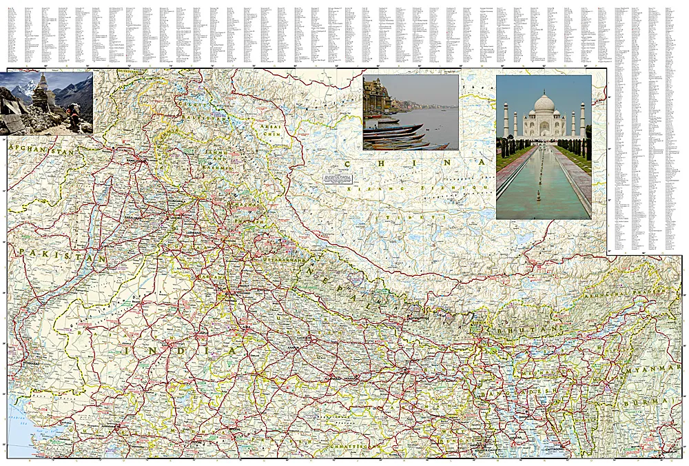 National Geographic - Adventure Map - India - Image 2