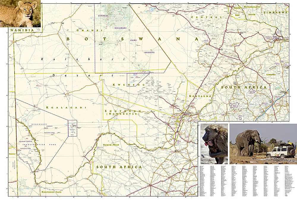 National Geographic - Adventure Map - Botswana - Image 2