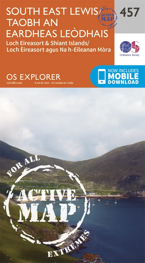 OS Explorer Active - 457 - South East Lewis