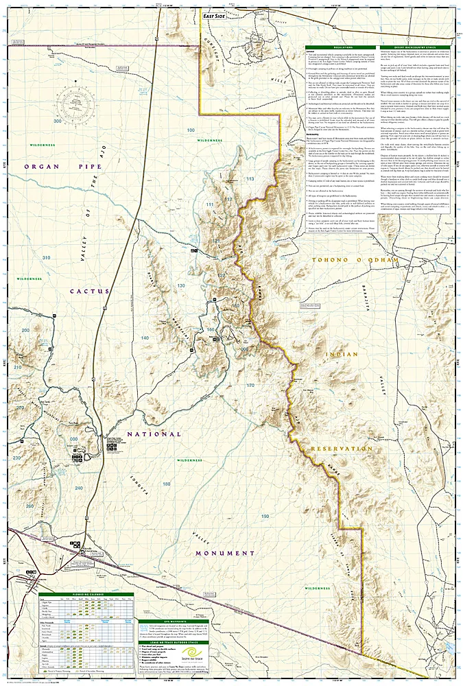 National Geographic - Trails Illustrated Maps - Organ Pipe Cactus - Image 2
