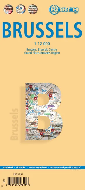 Borch City Map - Brussels - Image 2