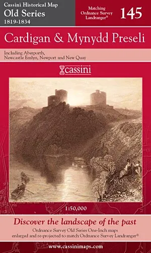 Cassini Old Series - Cardigan & Mynydd Preseli (1819-1834) - Image 2