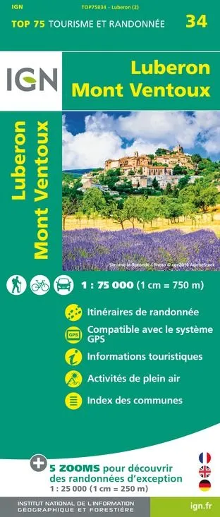 IGN Top 75 - Luberon / Mont-Ventoux - Image 2