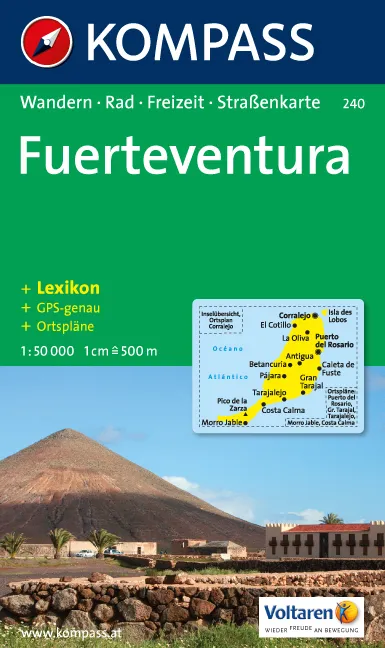 Kompass Maps - Fuerteventura 240 GPS