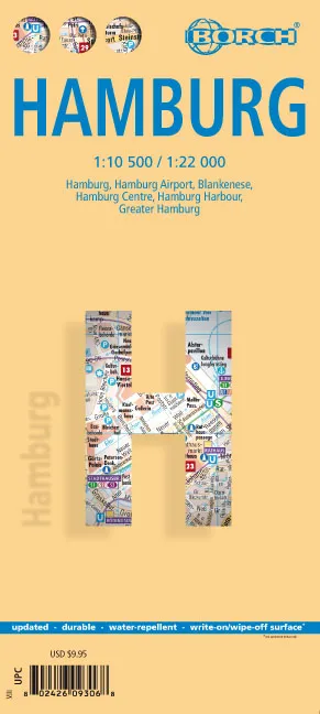 Borch City Map - Hamburg