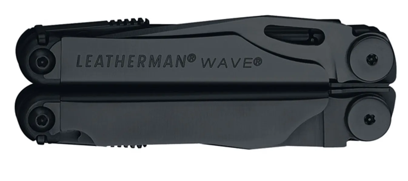 Leatherman Wave plus Multitool - Black Oxide with Molle Pouch - Image 2
