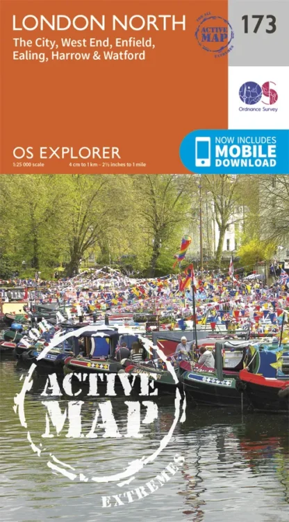 OS Explorer Active - 173 - London North