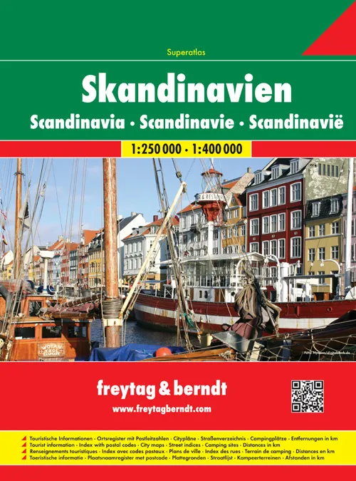 Freytag & Berndt Map - Scandinavia Superatlas