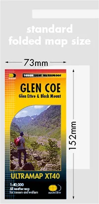 Harvey Ultra Map - Glen Coe XT40