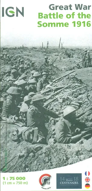 IGN Historical Map - Battle Of The Somme 1916