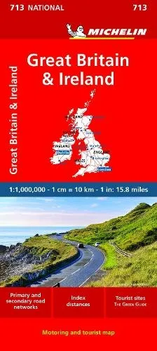 Michelin National Map - 713 - Great Britain & Ireland - Image 2