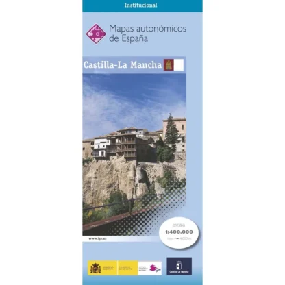 CNIG Spanish Autonomous Region Series Map - Castilla-La Mancha