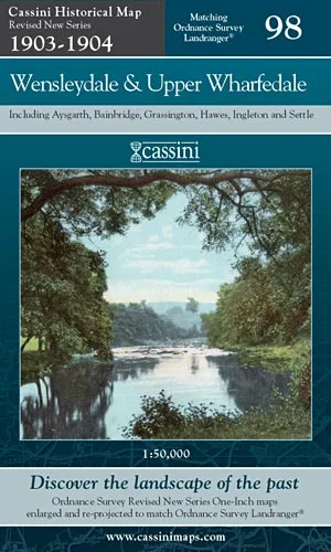 Cassini Revised New - Wensleydale & Upper Wharfedale (1903-1904) - Image 2