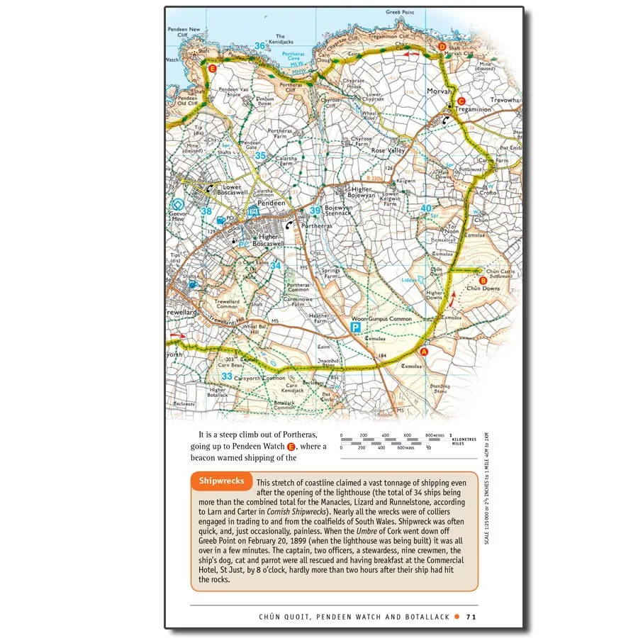 OS Outstanding Circular Walks - Pathfinder Guide - Cornwall - Image 2