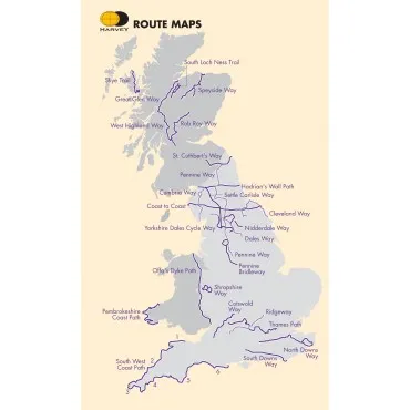 Harvey National Trail Map - St Oswald's Way - Image 2