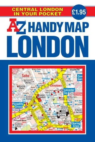 A-Z Handy Map - Central London
