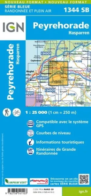 IGN Top 25 - Serie Bleu - Peyrehorade / Hasparren 1344 - Image 2