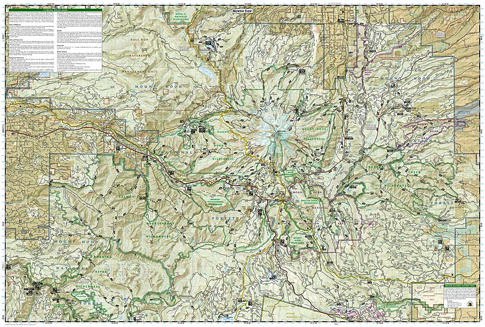 National Geographic - Trails Illustrated Maps - Mount Hood - Image 2