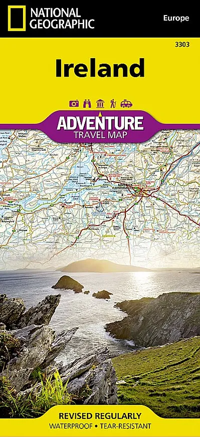 National Geographic - Adventure Map - Ireland