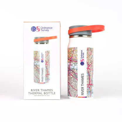 Ordnance Survey - OS Thermal Drinks Bottle - River Thames