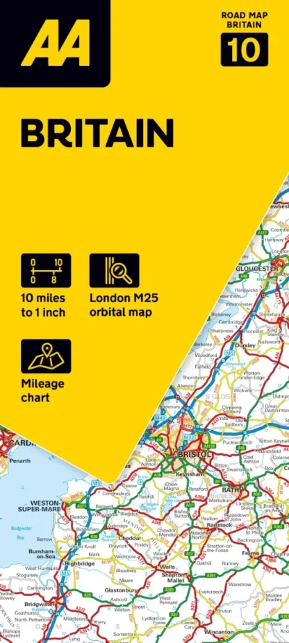 AA - Road Map Britain - Britain