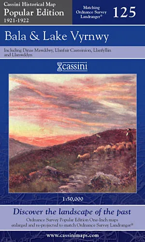Cassini Popular Edition - Bala & Lake Vyrnwy (1921-1922)