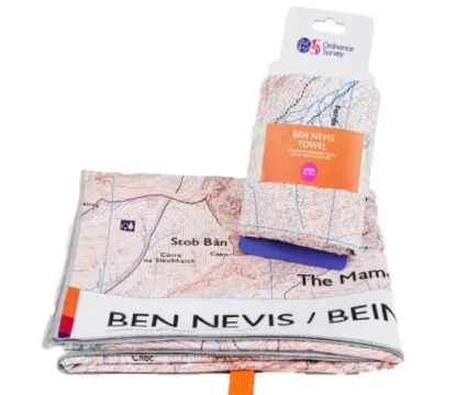 Ordnance Survey - Microfibre Towel Large - Ben Nevis