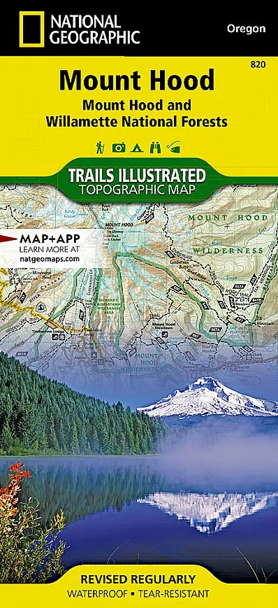 National Geographic - Trails Illustrated Maps - Mount Hood