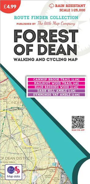 The Little Map Company - Route Finder - Forest Of Dean