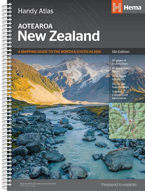 Hema New Zealand Atlas - Handy - Image 2