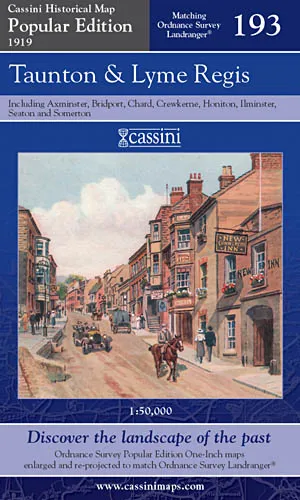 Cassini Popular Edition - Taunton & Lyme Regis (1919)