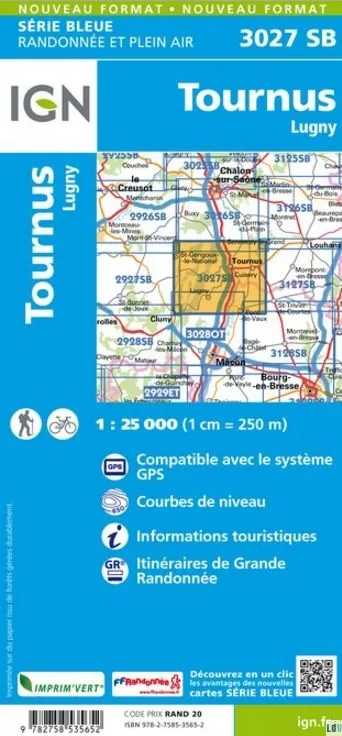 IGN Top 25 - Serie Bleu - Tournus / Lugny 3027 - Image 2