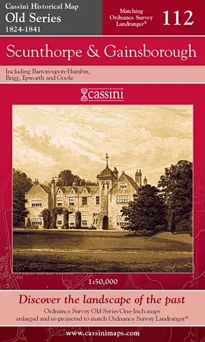 Cassini Old Series - Scunthorpe & Gainsborough (1824-1841) - Image 2