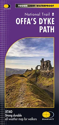 Harvey National Trail Map - Offa's Dyke Path