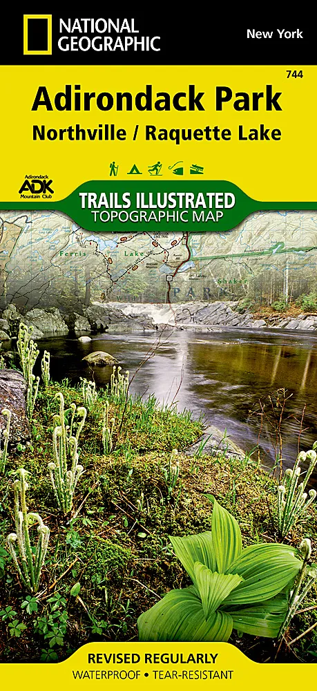 National Geographic - Trails Illustrated Maps - Adirondack Park
