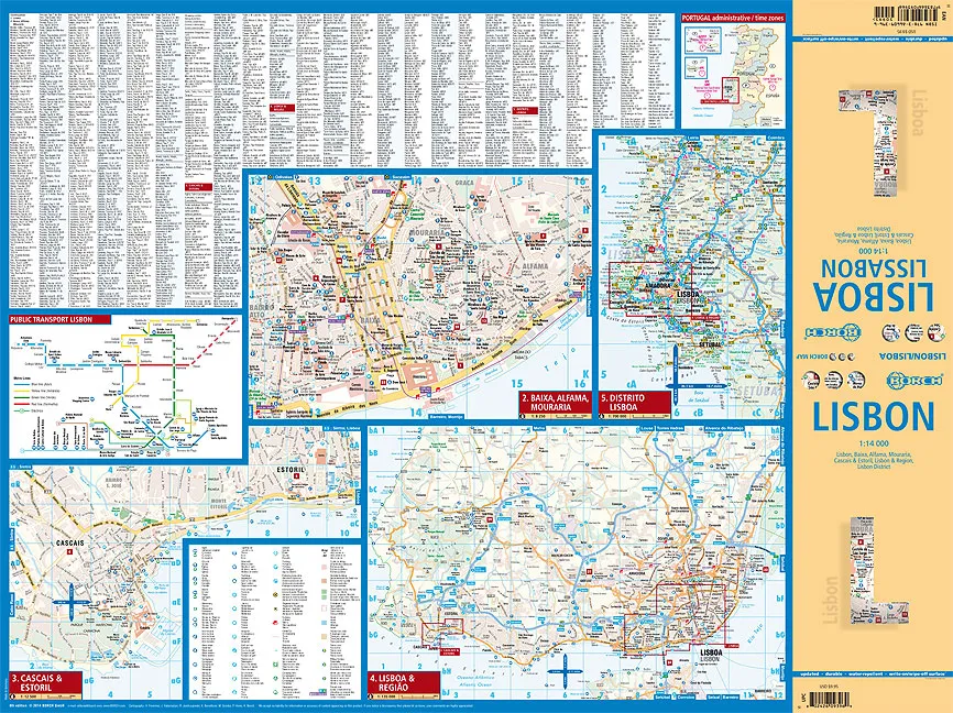 Borch City Map - Lisbon - Image 2