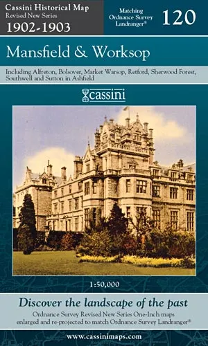 Cassini Revised New - Mansfield & Worksop (1902-1903) - Image 2