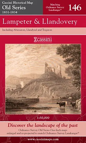 Cassini Old Series - Lampeter & Llandovery (1831-1834) - Image 2