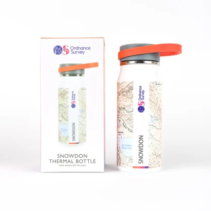 Ordnance Survey - OS Thermal Drinks Bottle - Snowdonia