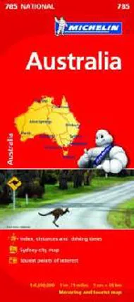 Michelin National Map - 785-Australia