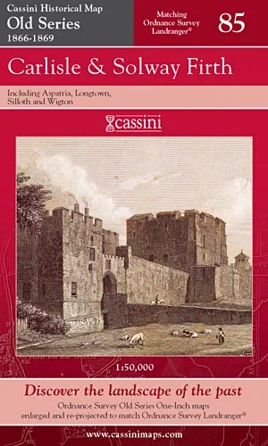 Cassini Old Series - Carlisle & Solway Firth (1866-1869)