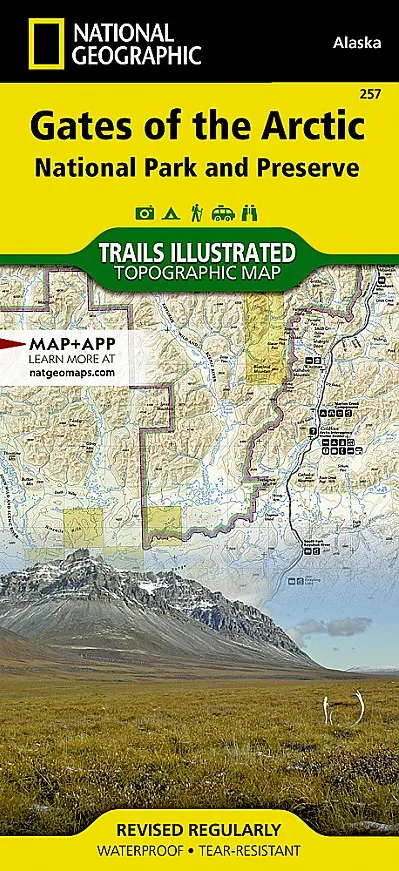 National Geographic - Trails Illustrated Maps - Gates Of The Arctic